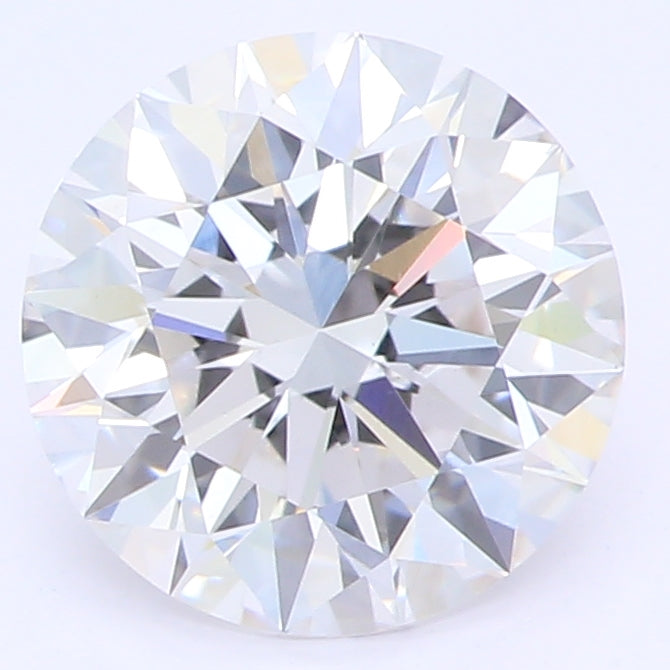 1.19 Carat Round Lab Diamond with  Cut Diamond in 14KT  view 1
