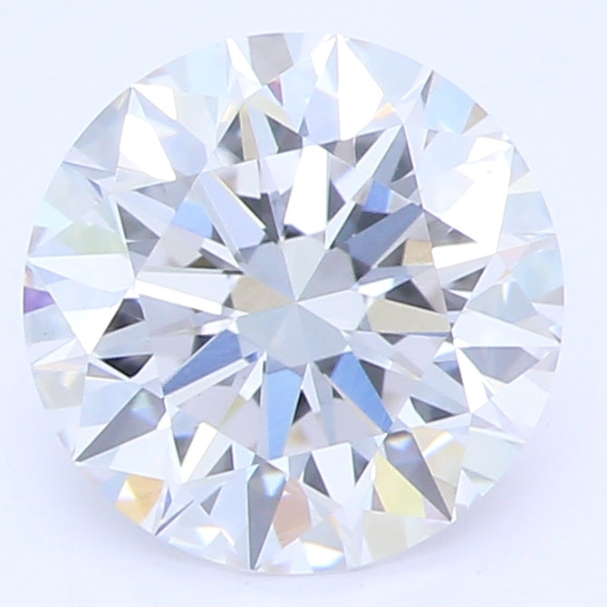1.14 Carat Round Lab Diamond with  Cut Diamond in 14KT  view 1
