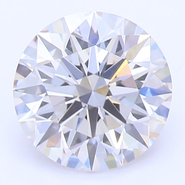 0.85 Carat Round Lab Diamond with  Cut Diamond in 14KT  view 1
