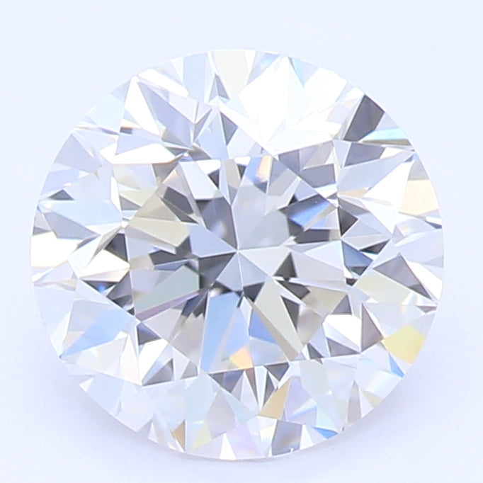 1.2 Carat Round Lab Diamond with  Cut Diamond in 14KT  view 1
