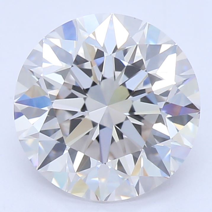 1.5 Carat Round Lab Diamond with  Cut Diamond in 14KT  view 1
