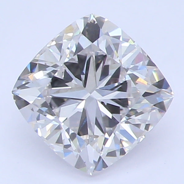 0.7 Carat Cushion Lab Diamond with  Cut Diamond in 14KT  view 1
