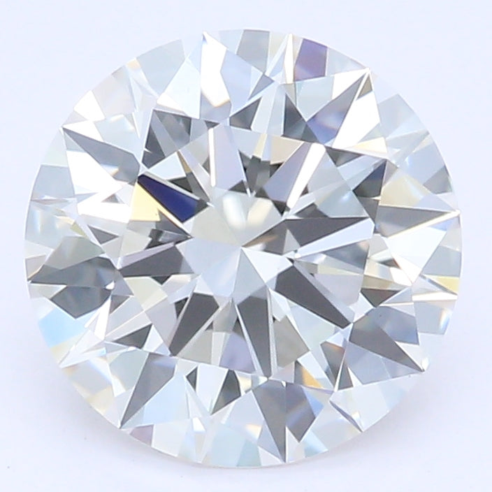 1.19 Carat Round Lab Diamond with  Cut Diamond in 14KT  view 1
