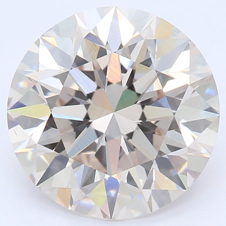 1.79 Carat Round Lab Diamond with  Cut Diamond in 14KT  view 1
