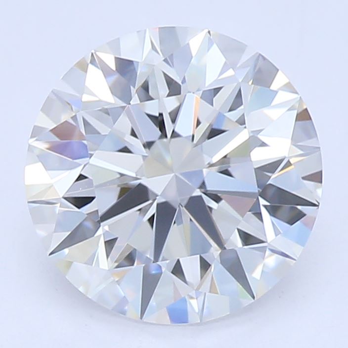 1.25 Carat Round Lab Diamond with  Cut Diamond in 14KT  view 1
