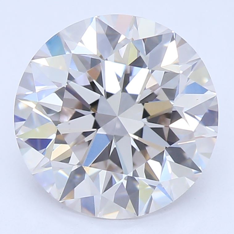 1.73 Carat Round Lab Diamond with  Cut Diamond in 14KT  view 1
