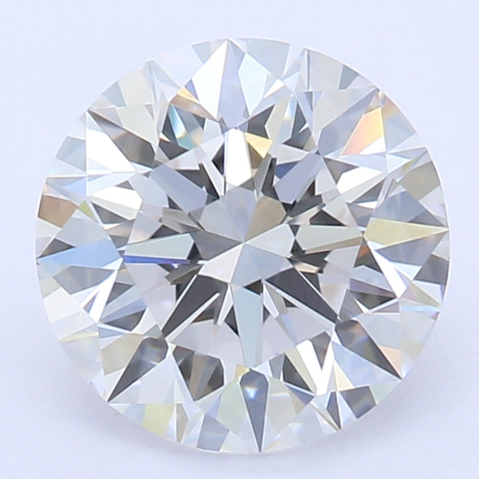 1.21 Carat Round Lab Diamond with  Cut Diamond in 14KT  view 1
