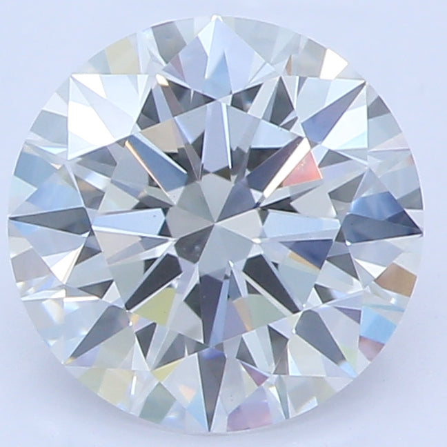 1.17 Carat Round Lab Diamond with  Cut Diamond in 14KT  view 1
