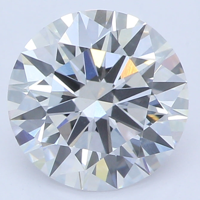 1.17 Carat Round Lab Diamond with  Cut Diamond in 14KT  view 1
