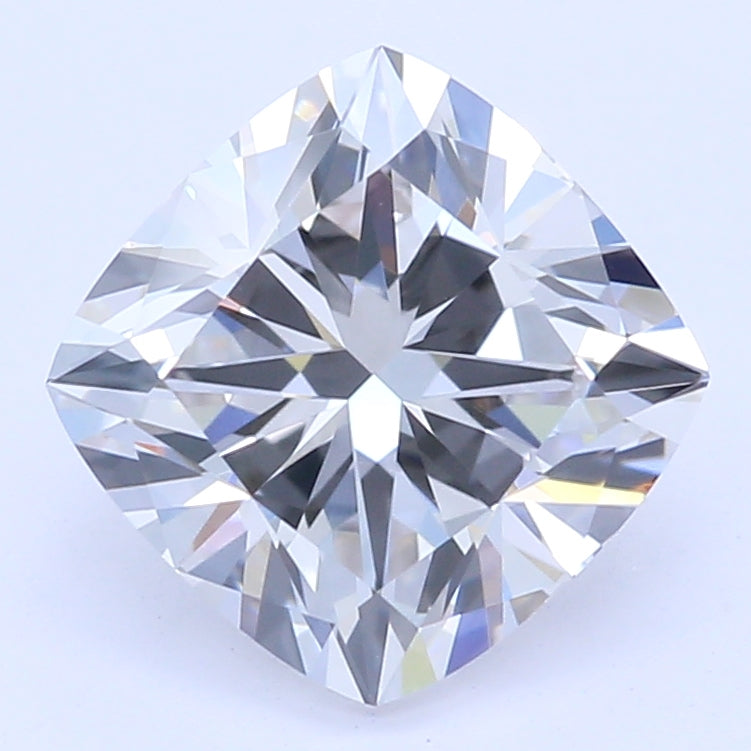 1.13 Carat Cushion Lab Diamond with  Cut Diamond in 14KT  view 1
