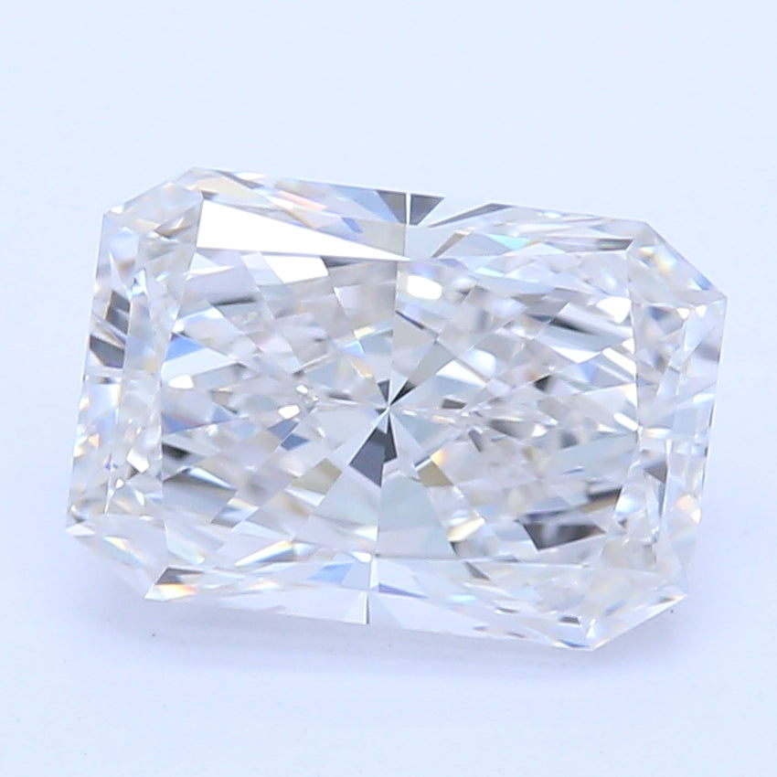 1.1 Carat Radiant Lab Diamond with  Cut Diamond in 14KT  view 1
