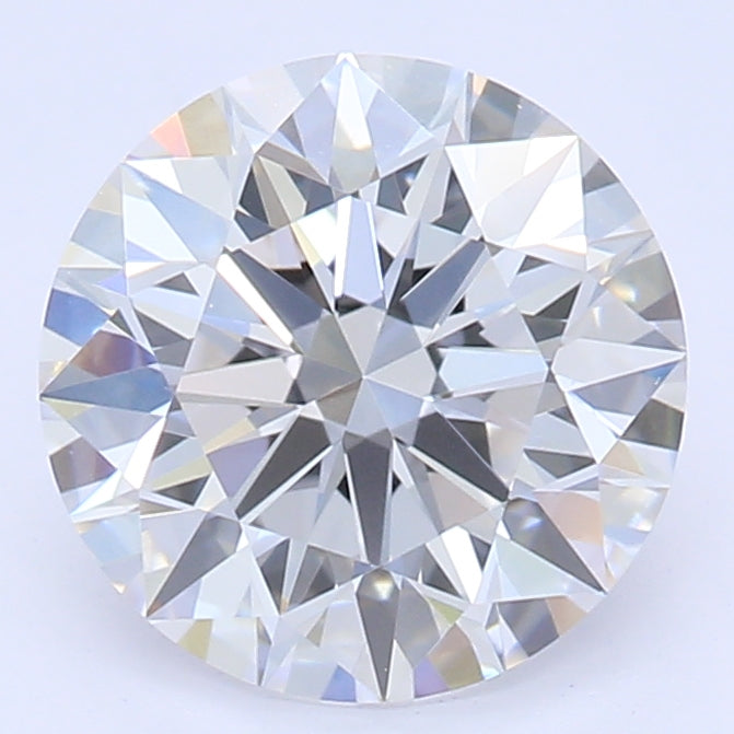 1.12 Carat Round Lab Diamond with  Cut Diamond in 14KT  view 1
