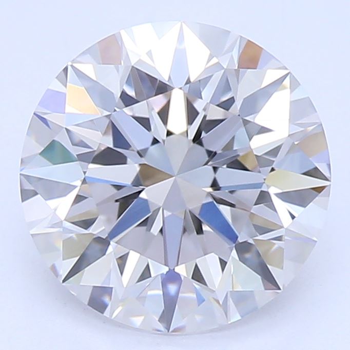 1.29 Carat Round Lab Diamond with  Cut Diamond in 14KT  view 1
