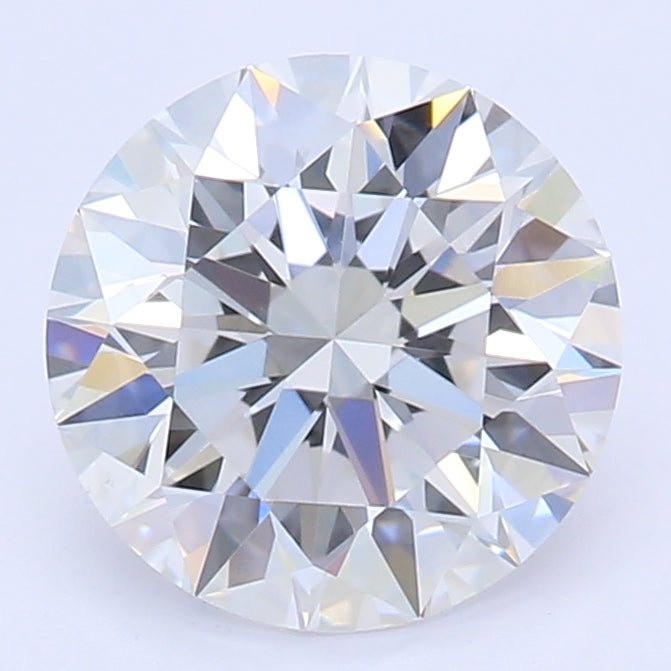 1.18 Carat Round Lab Diamond with  Cut Diamond in 14KT  view 1
