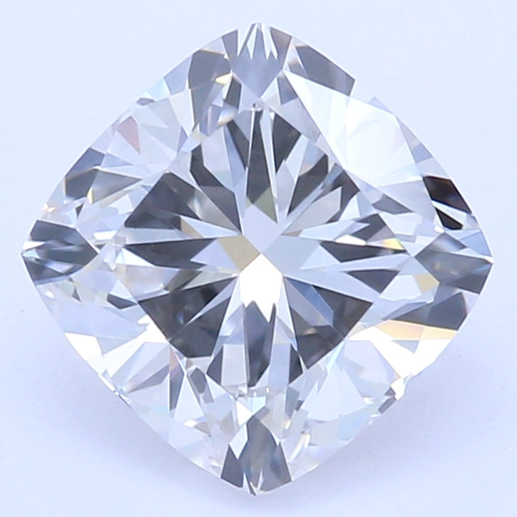 1.11 Carat Cushion Lab Diamond with  Cut Diamond in 14KT  view 1
