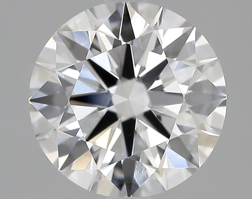 2.24 Carat Round Lab Diamond with  Cut Diamond in 14KT  view 1

