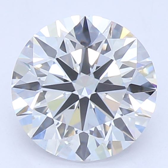 0.7 Carat Round Lab Diamond with  Cut Diamond in 14KT  view 1
