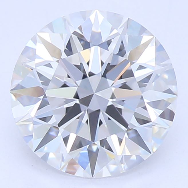 1.14 Carat Round Lab Diamond with  Cut Diamond in 14KT  view 1
