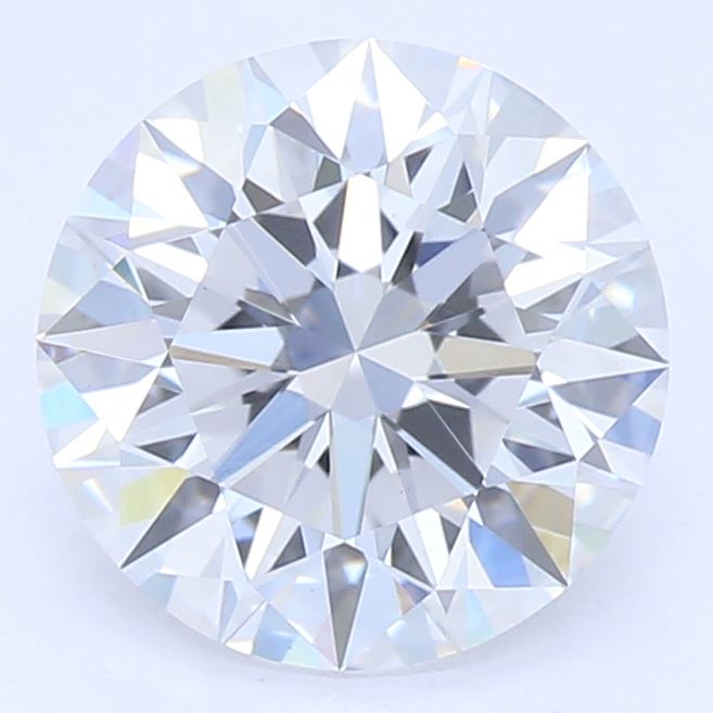 1.14 Carat Round Lab Diamond with  Cut Diamond in 14KT  view 1
