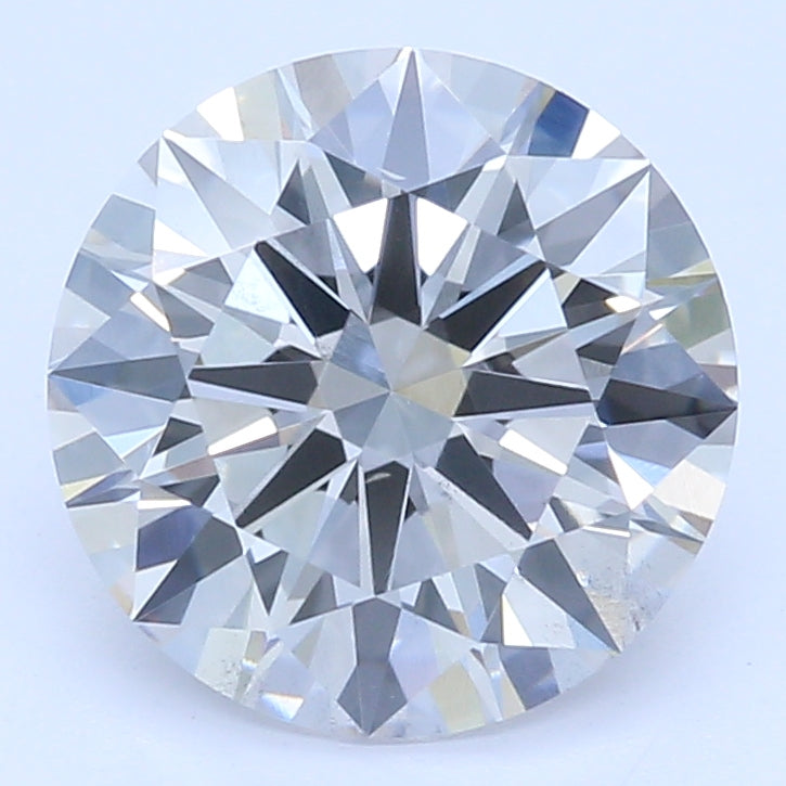 1.12 Carat Round Lab Diamond with  Cut Diamond in 14KT  view 1
