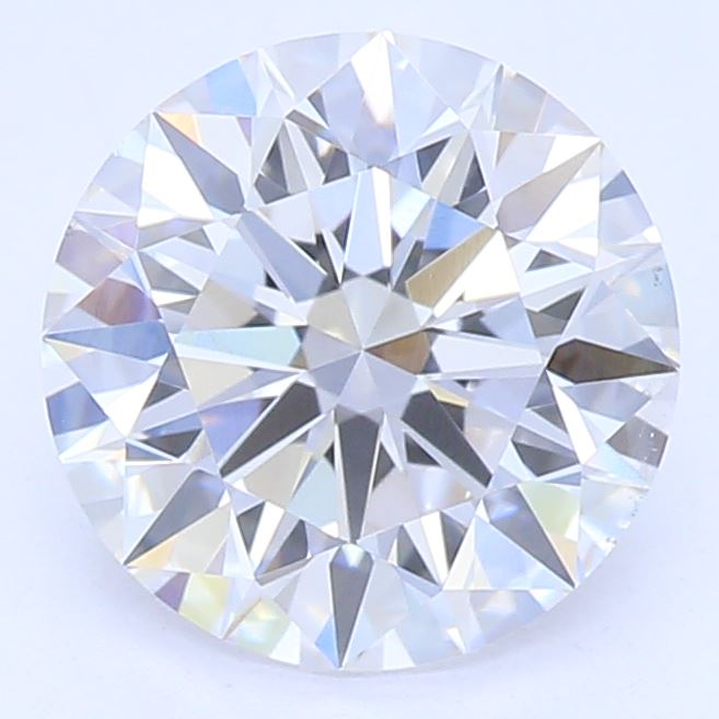 1.13 Carat Round Lab Diamond with  Cut Diamond in 14KT  view 1
