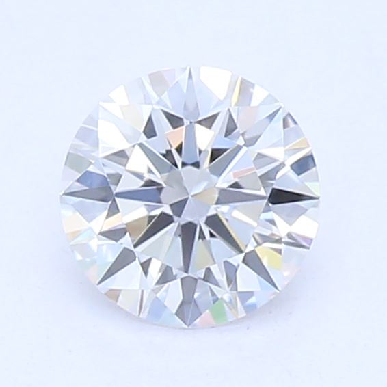 0.3 Carat Round Lab Diamond with  Cut Diamond in 14KT  view 1
