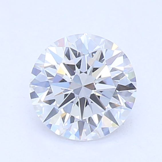 0.3 Carat Round Lab Diamond with  Cut Diamond in 14KT  view 1
