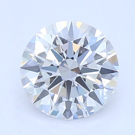 0.39 Carat Round Lab Diamond with  Cut Diamond in 14KT  view 1
