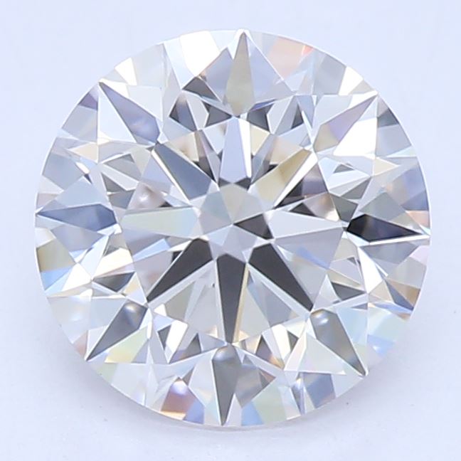 1.01 Carat Round Lab Diamond with  Cut Diamond in 14KT  view 1
