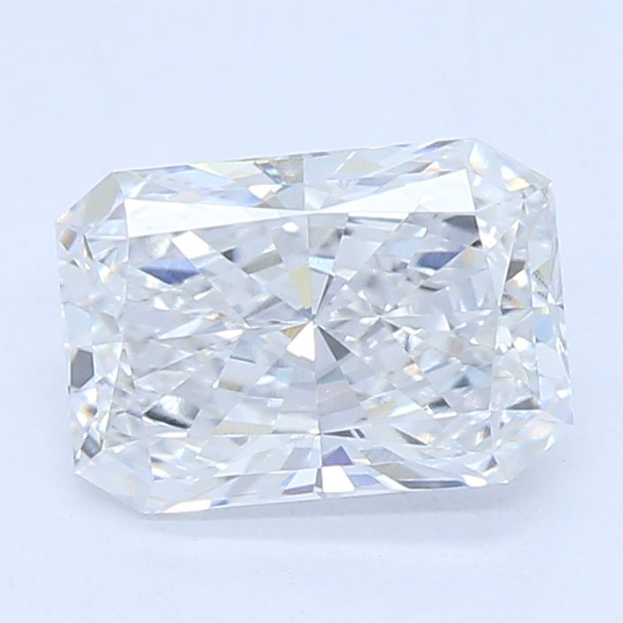 0.75 Carat Radiant Lab Diamond with  Cut Diamond in 14KT  view 1
