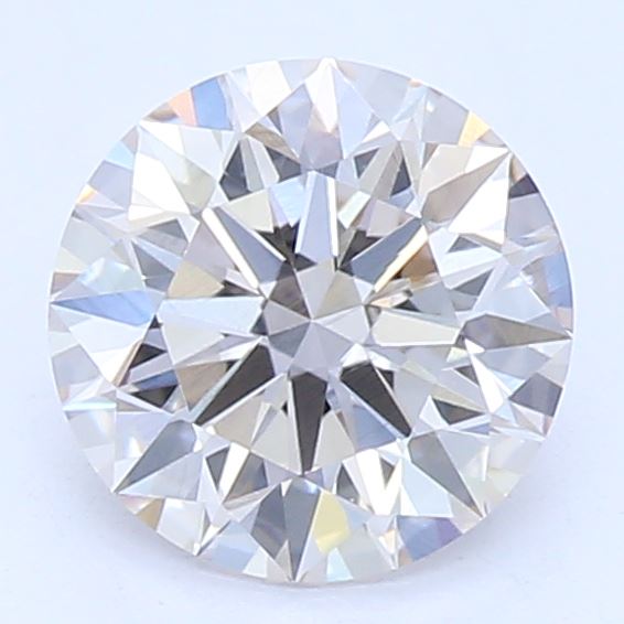 0.62 Carat Round Lab Diamond with  Cut Diamond in 14KT  view 1
