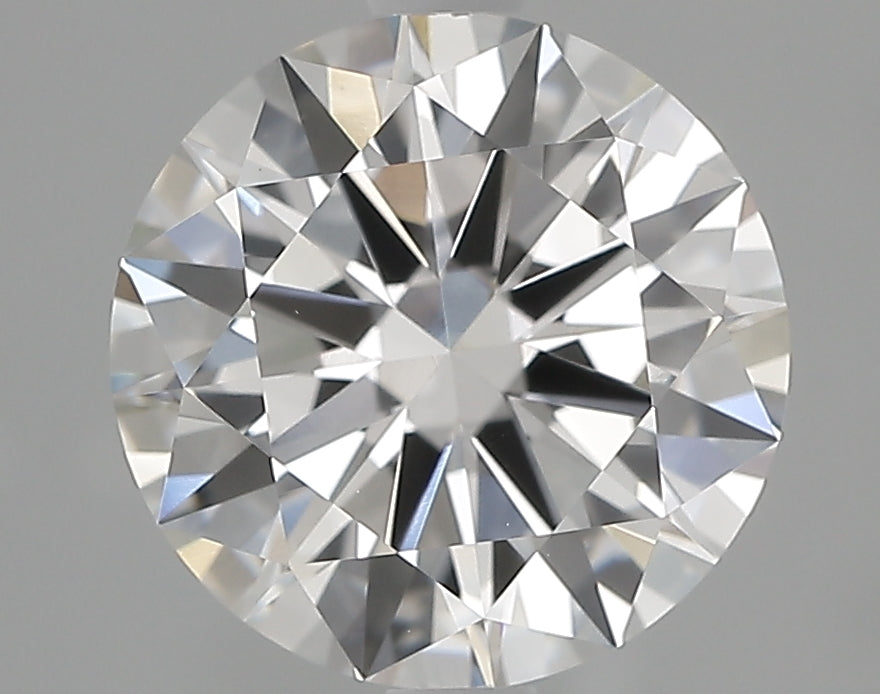 2.43 Carat Round Lab Diamond with  Cut Diamond in 14KT  view 1
