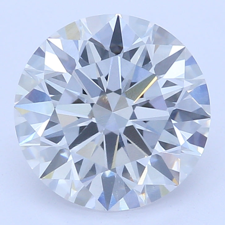 1.15 Carat Round Lab Diamond with  Cut Diamond in 14KT  view 1
