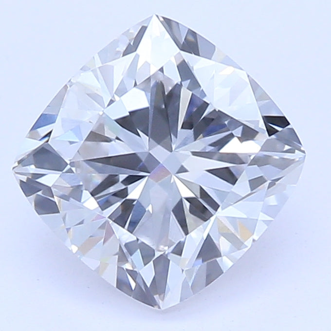 1.11 Carat Cushion Lab Diamond with  Cut Diamond in 14KT  view 1
