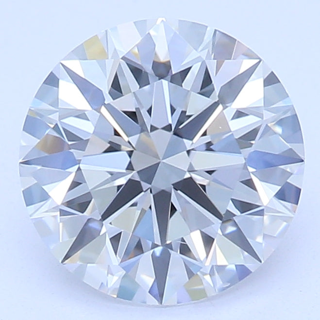 1.13 Carat Round Lab Diamond with  Cut Diamond in 14KT  view 1
