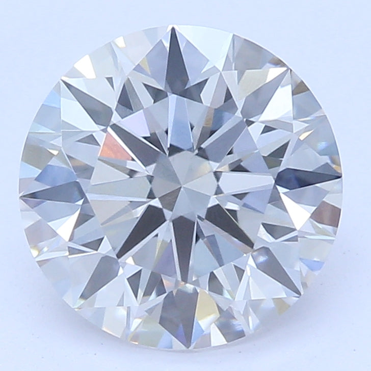 1.15 Carat Round Lab Diamond with  Cut Diamond in 14KT  view 1

