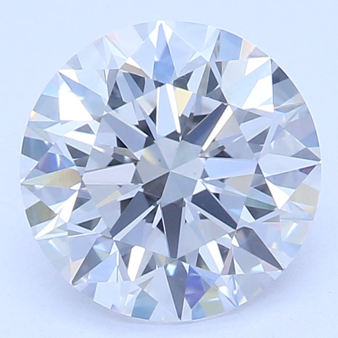 1.13 Carat Round Lab Diamond with  Cut Diamond in 14KT  view 1
