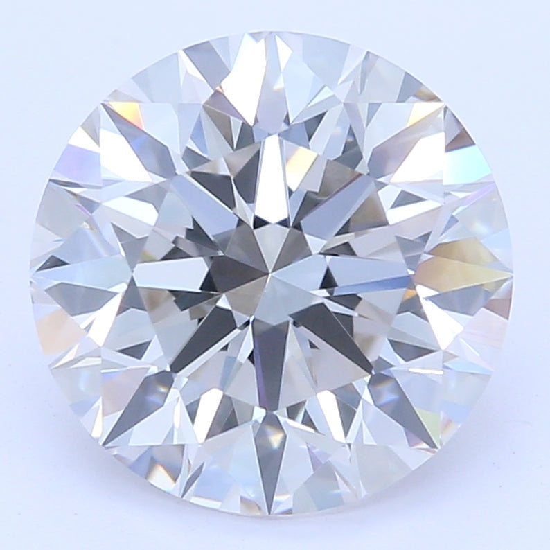 1.55 Carat Round Lab Diamond with  Cut Diamond in 14KT  view 1
