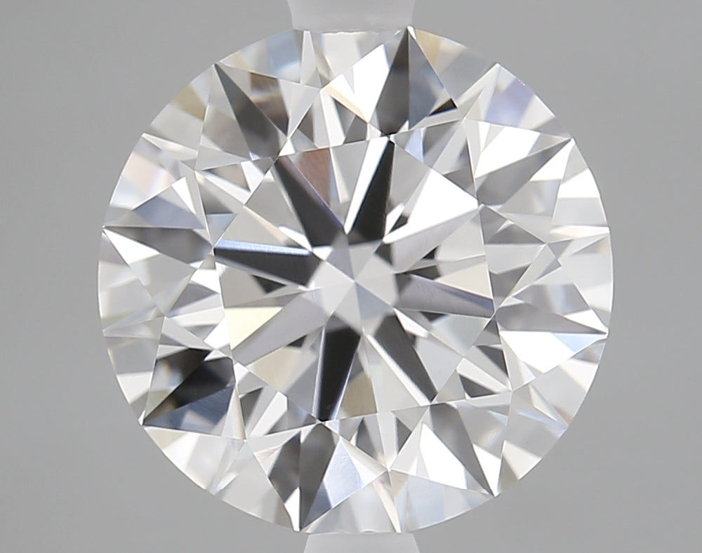 3.34 Carat Round Lab Diamond with  Cut Diamond in 14KT  view 1
