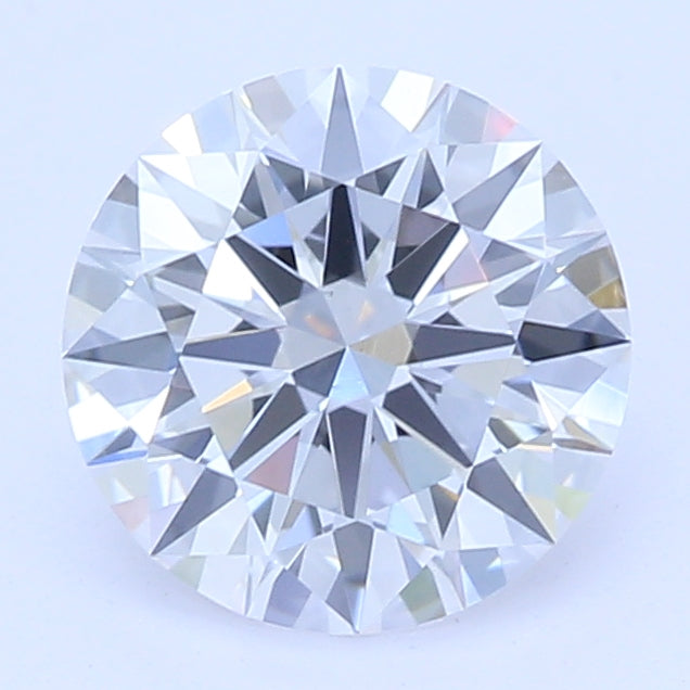 0.8 Carat Round Lab Diamond with  Cut Diamond in 14KT  view 1
