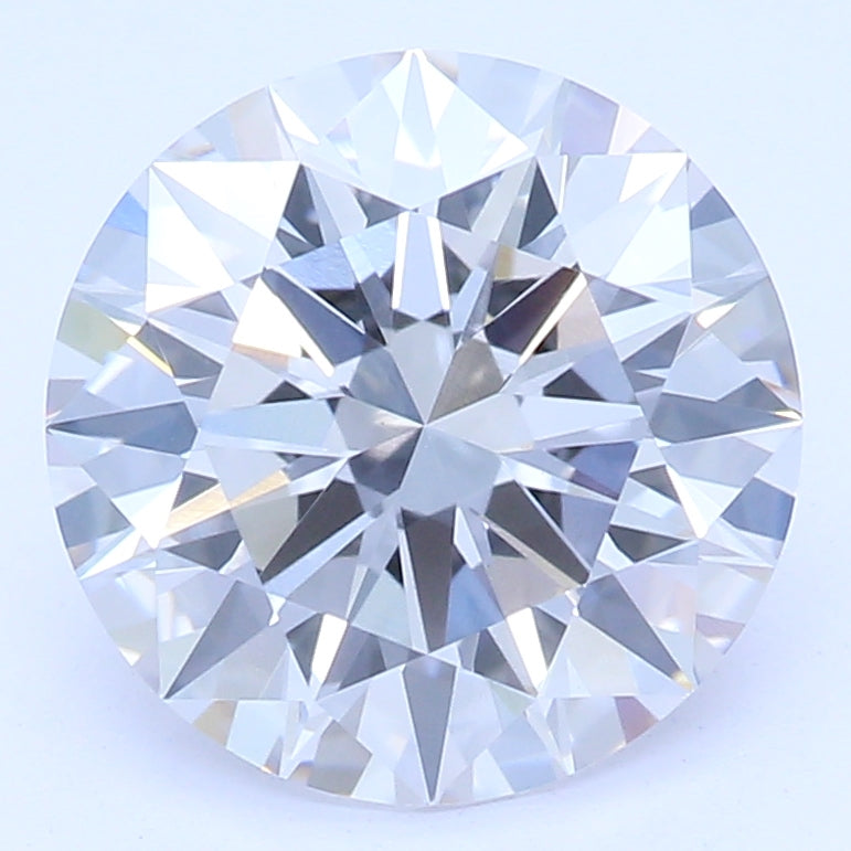 1.72 Carat Round Lab Diamond with  Cut Diamond in 14KT  view 1
