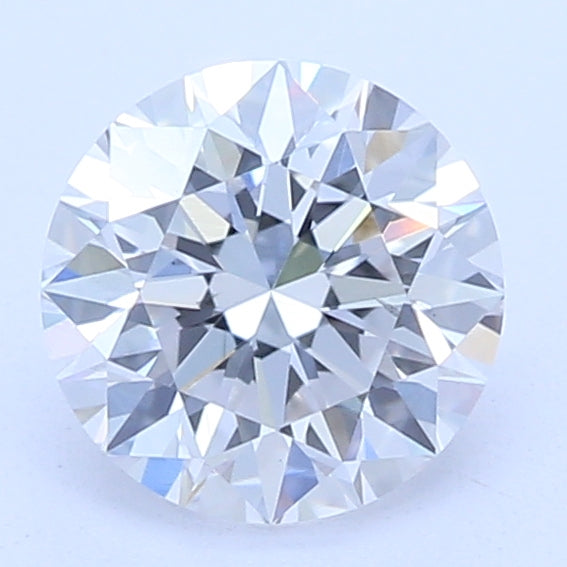 0.62 Carat Round Lab Diamond with  Cut Diamond in 14KT  view 1
