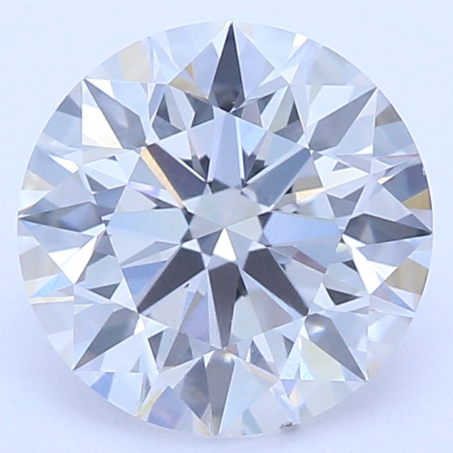 1.18 Carat Round Lab Diamond with  Cut Diamond in 14KT  view 1
