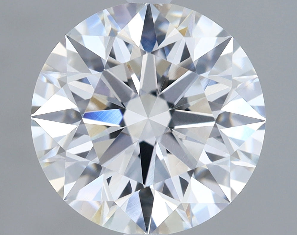 2.64 Carat Round Lab Diamond with  Cut Diamond in 14KT  view 1
