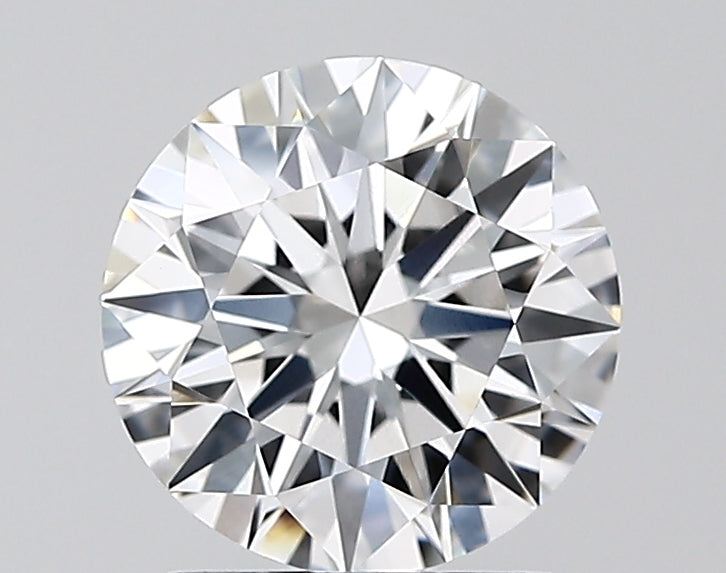 1.8 Carat Round Lab Diamond with  Cut Diamond in 14KT  view 1

