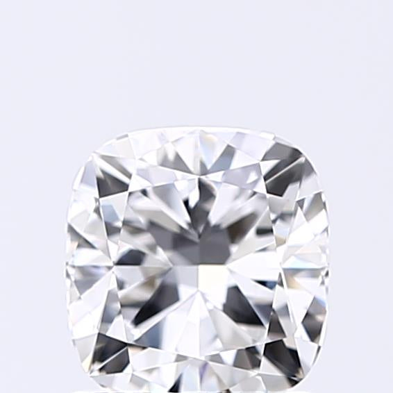 1.02 Carat Cushion Lab Diamond with  Cut Diamond in 14KT  view 1
