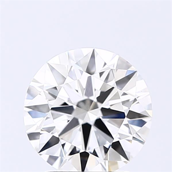 2.02 Carat Round Lab Diamond with  Cut Diamond in 14KT  view 1
