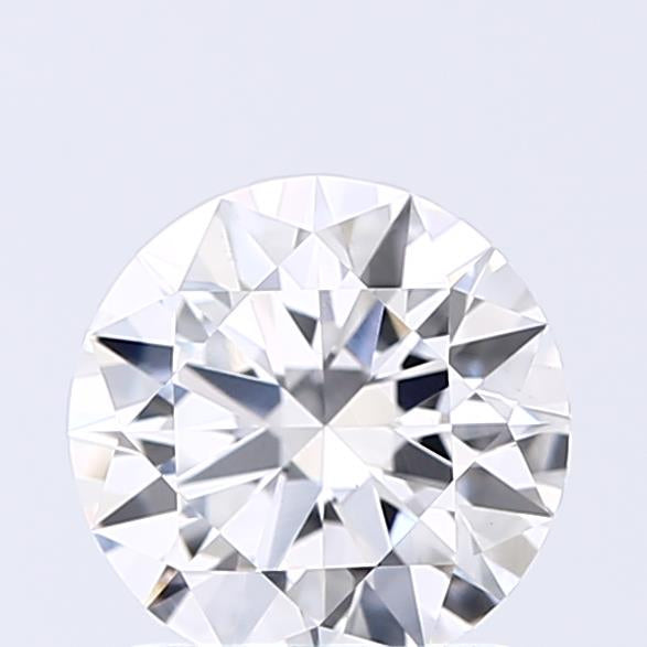1.2 Carat Round Lab Diamond with  Cut Diamond in 14KT  view 1
