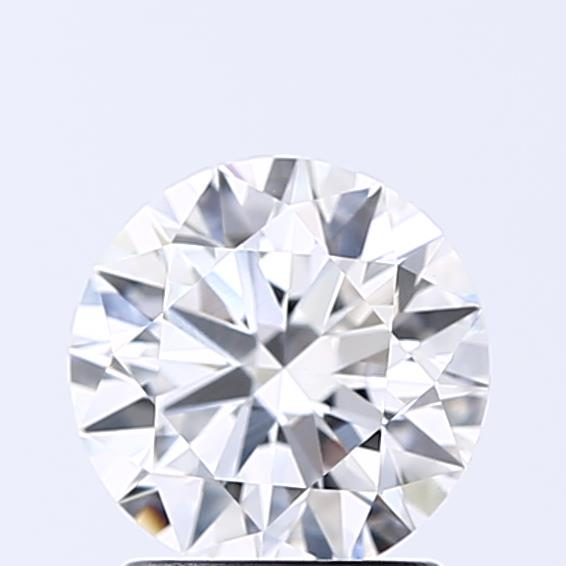 1.5 Carat Round Lab Diamond with  Cut Diamond in 14KT  view 1
