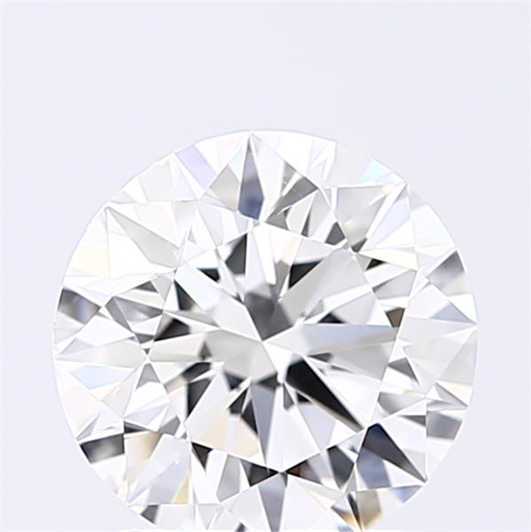 1.71 Carat Round Lab Diamond with  Cut Diamond in 14KT  view 1
